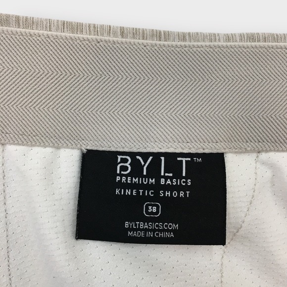 BYLT Kinetic Shorts‎ Premium Basics Athletic Golf Casual Size 38 - Picture 2 of 5